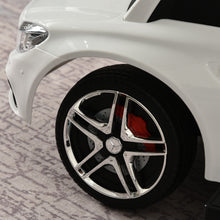 Load image into Gallery viewer, Toddlers Licensed Mercedes-Benz Ride On Stroller White