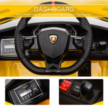 Load image into Gallery viewer, Lamborghini SVJ 12V Electric Ride on Car - Yellow