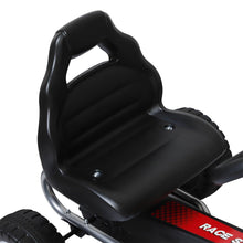 Load image into Gallery viewer, Kids Pedal Go-Kart, 80Lx49Wx50H cm-Black/Red