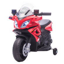 Load image into Gallery viewer, Kids 6V Electric Pedal Motorcycle Ride-On Toy Battery 18-48 months Red