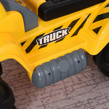 Load image into Gallery viewer, Kids 4-in-1 Ride On Truck Yellow/Black