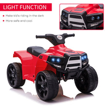 Load image into Gallery viewer, ATV 6 V Kids Ride on Cars Electric for 18-36 months Black+Red