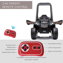 Load image into Gallery viewer, 12V Kids Electric Ride On Car Off-road - Black
