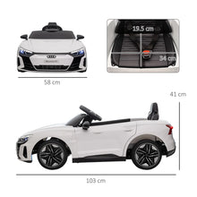 Load image into Gallery viewer, Audi Licensed Kids Electric Ride On Car 12V with Parental Remote Control