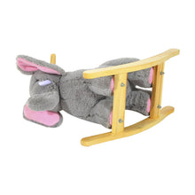 Load image into Gallery viewer, Kids Plush Ride On Elephant-Grey