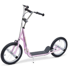 Load image into Gallery viewer, Non-Electric Pneumatic 16" Tyres Scooter-Pink
