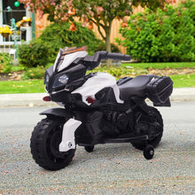 Load image into Gallery viewer, Kids 6V Electric Pedal Motorcycle Ride-On Toy Battery 18 - 48 months White