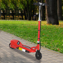 Load image into Gallery viewer, Folding Kids Electric Scooter, Age 7-14-Red/Black