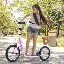 Load image into Gallery viewer, Non-Electric Pneumatic 16" Tyres Scooter-Pink