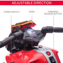 Load image into Gallery viewer, Kids 6V Electric Pedal Motorcycle Ride-On Toy Battery 18 - 48 months Red