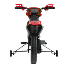 Load image into Gallery viewer, Children's Electric Ride-On Motorbike 6V with Effects Red