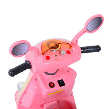 Load image into Gallery viewer, Electric Ride-On Motorbike w/ Lights Pink