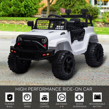 Load image into Gallery viewer, 12V Kids Electric Ride On Car Truck  - White