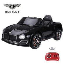 Load image into Gallery viewer, Kids 6V Battery Licensed Bentley Ride On Car Black
