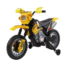 Load image into Gallery viewer, Kids Electric Ride on Motorcycle-Yellow