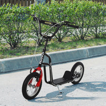 Load image into Gallery viewer, Kids Steel Height Adjustable Kick Scooter Black/Red