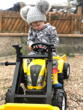 Load image into Gallery viewer, Kids Pedal Go Kart Excavator-Yellow