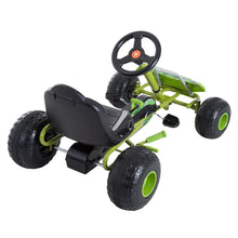 Load image into Gallery viewer, Kids Pedal Go Kart W/Adjustable Seat-Green