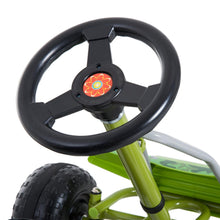 Load image into Gallery viewer, Kids Pedal Go Kart W/Adjustable Seat-Green