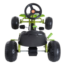 Load image into Gallery viewer, Kids Pedal Go Kart W/Adjustable Seat-Green