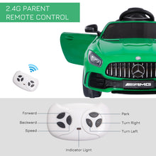 Load image into Gallery viewer, Benz GTR 12V Kids Electric Ride On Car - Green