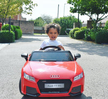 Load image into Gallery viewer, Kids Licensed Audi TT Ride on Car - RED/Black