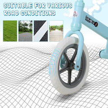 Load image into Gallery viewer, Toddler Balance Bike No Pedal Walk Training Blue