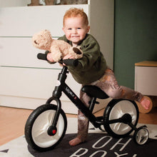 Load image into Gallery viewer, Toddlers Removable Stabiliser Balance Bike Black