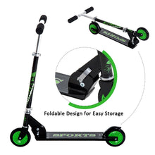 Load image into Gallery viewer, Adjustable Aluminium Kids Scooter-Green