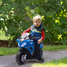 Load image into Gallery viewer, Kids 6V Electric Pedal Motorcycle Ride-On Toy Battery 18-48 months Blue