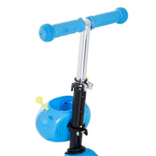 Load image into Gallery viewer, 5-in-1 Kids Kick Scooter W/Removable Seat-Blue