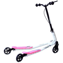 Load image into Gallery viewer, Kids 3 Wheels Foldable Scooter-Pink/White