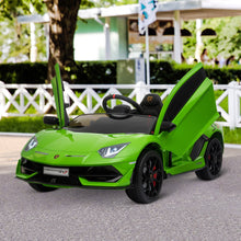Load image into Gallery viewer, Lamborghini SVJ 12V Electric Ride on Car - Green