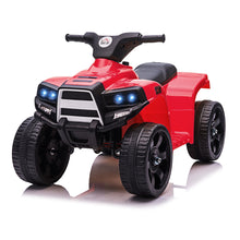 Load image into Gallery viewer, ATV 6 V Kids Ride on Cars Electric for 18-36 months Black+Red