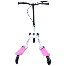 Load image into Gallery viewer, Kids 3 Wheels Foldable Scooter-Pink/White