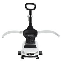 Load image into Gallery viewer, Toddlers Licensed Mercedes-Benz Ride On Stroller White