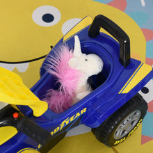 Load image into Gallery viewer, Toddlers Sound Effect Quad Bike Walker - Yellow/Blue