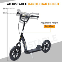Load image into Gallery viewer, 12" Tyres Scooter-Black