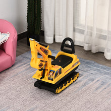 Load image into Gallery viewer, Ride On Excavator Toy Tractors Digger Movable Walker Construction Truck