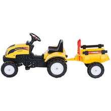 Load image into Gallery viewer, Kids Pedal Go-Kart Ride-On Tractor w/ Rake on Four Wheels