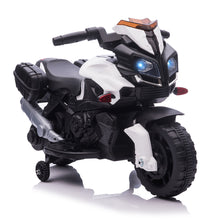 Load image into Gallery viewer, Kids 6V Electric Pedal Motorcycle Ride-On Toy Battery 18 - 48 months White