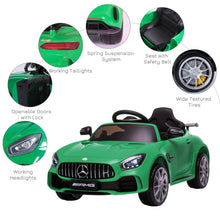 Load image into Gallery viewer, Benz GTR 12V Kids Electric Ride On Car - Green