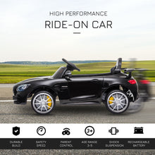 Load image into Gallery viewer, Benz GTR 12V Kids Electric Ride On Car - Black
