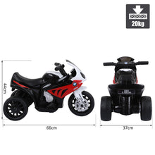 Load image into Gallery viewer, Electric Kids Ride on BMW Motorbike 6 V-Red
