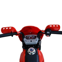 Load image into Gallery viewer, Childrens Motorbike Ride On Electric 6V Battery -Wheel in Red