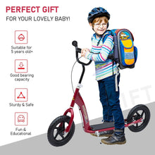 Load image into Gallery viewer, 12" Tyres Scooter-Red