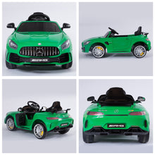 Load image into Gallery viewer, Benz GTR 12V Kids Electric Ride On Car - Green