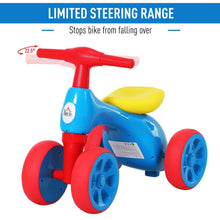 Load image into Gallery viewer, Toddler Training Walker Balance Ride-On Toy with Rubber Wheels Blue