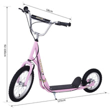 Load image into Gallery viewer, 12" Tyres Scooter-Pink