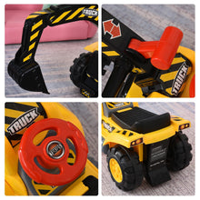 Load image into Gallery viewer, Kids 4-in-1 Ride On Truck Yellow/Black